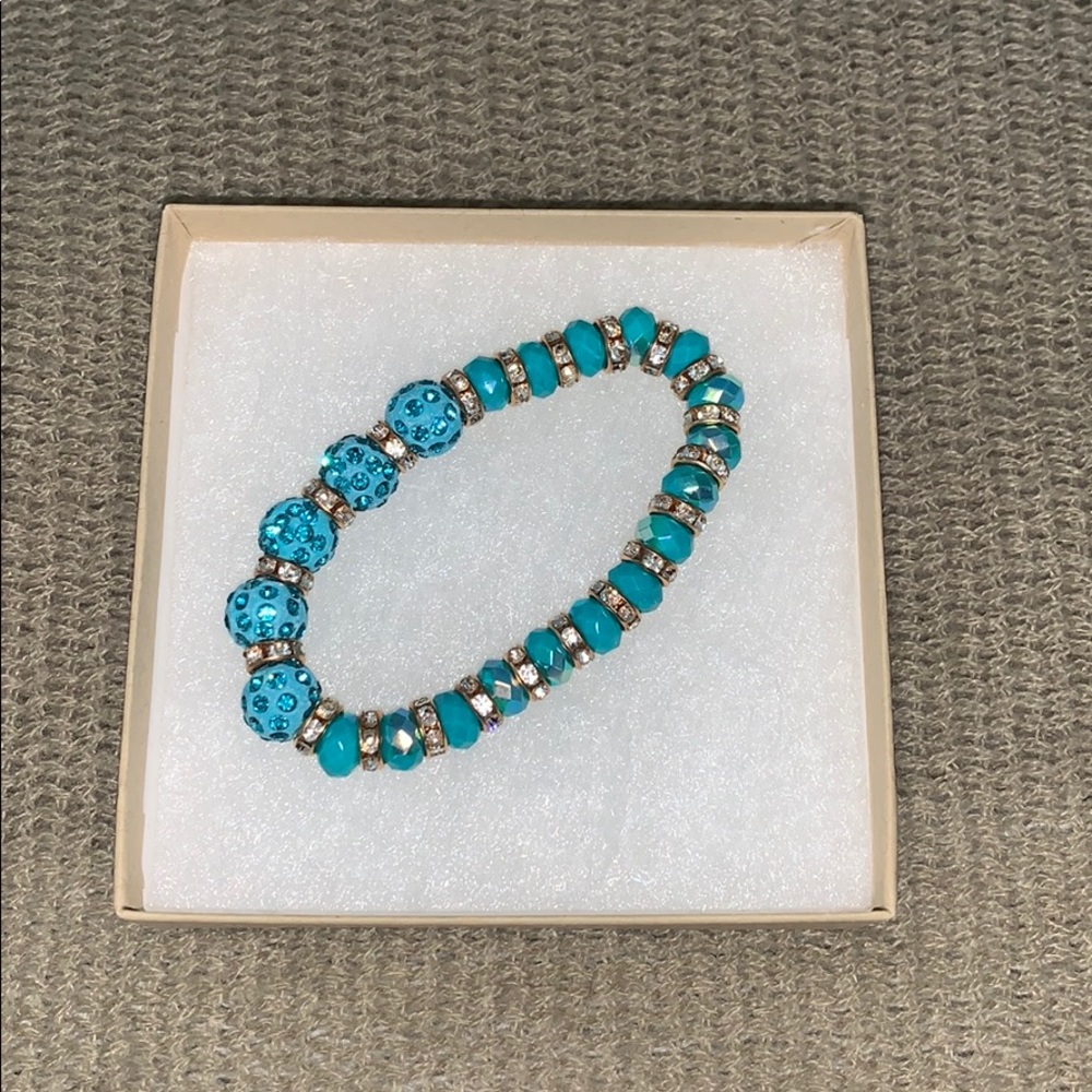 Blue Fireball Bracelet